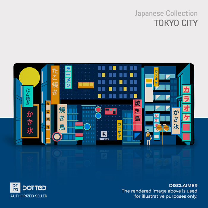 DOTTED DESKPAD TOKYO CITY XXL