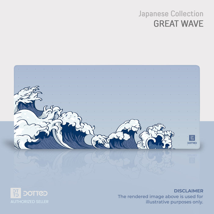 DOTTED DESKPAD GREAT WAVE XXL