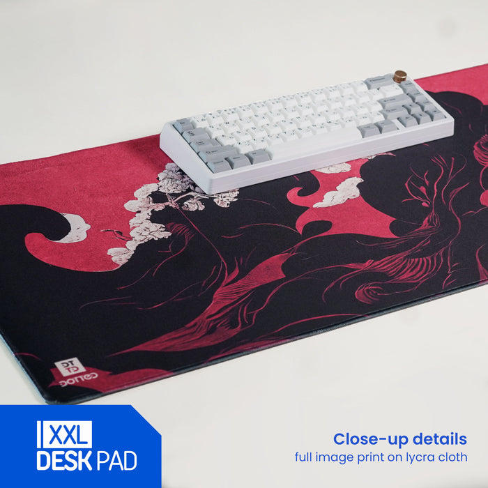 DOTTED DESKPAD CRIMSON XXL