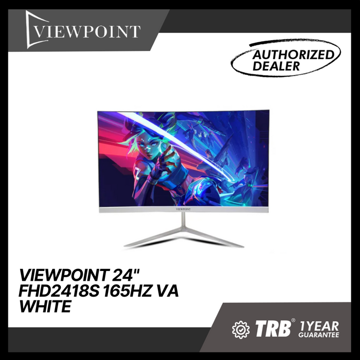 VIEWPOINT 24" FHD2418S 165HZ VA WHITE