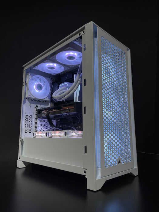 CORSAIR 4000D AIRFLOW TEMPERED GLASS MID TOWER WHITE