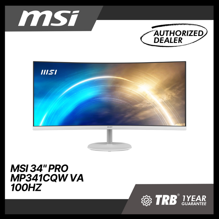 MSI 34" PRO MP341CQW VA 100HZ