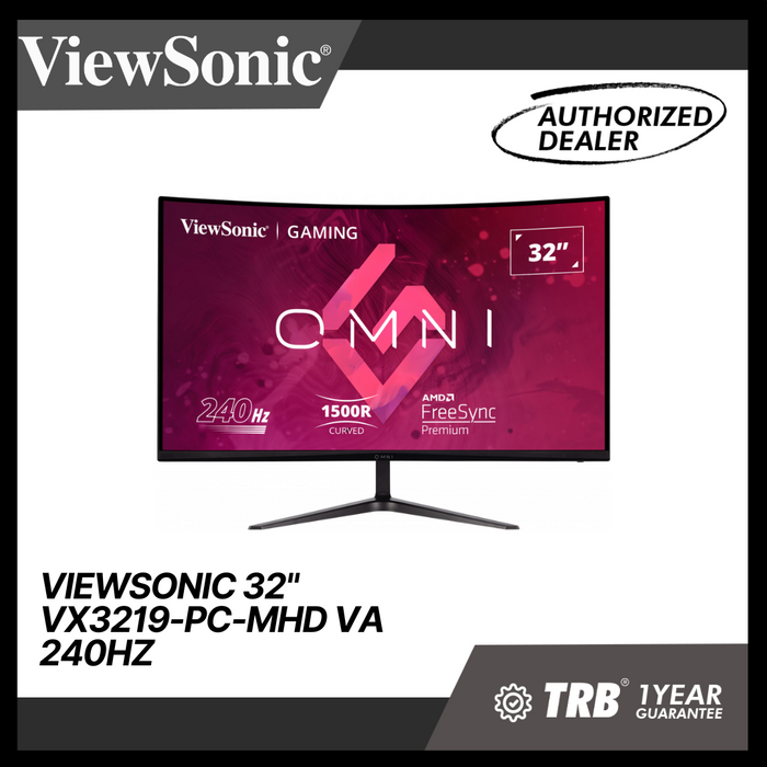 VIEWSONIC 32" VX3219-PC-MHD VA 240HZ