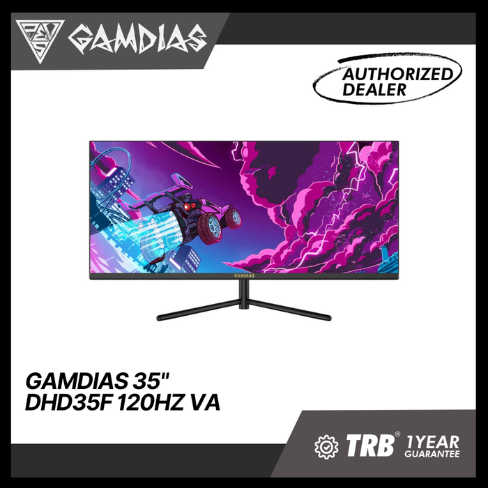 GAMDIAS 35" DHD35F 120HZ VA