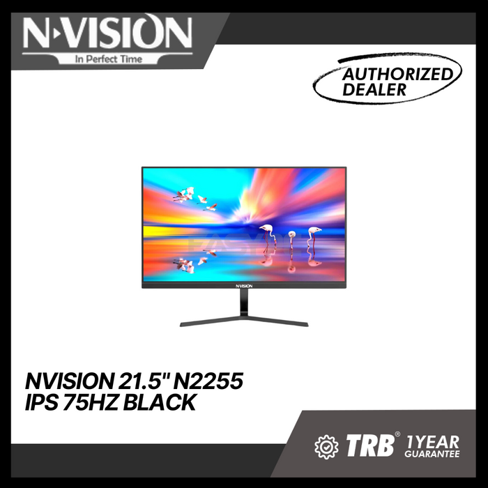 NVISION 21.5" N2255 IPS 75HZ BLACK