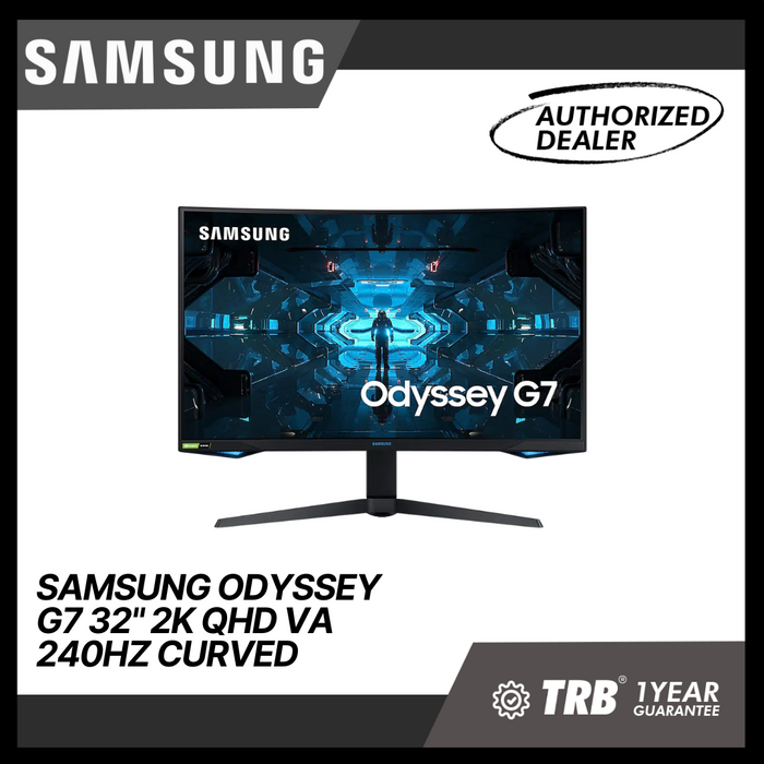 SAMSUNG ODYSSEY G7 32" 2K QHD VA 240HZ CURVED